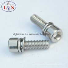 Stainless Steel Hexagon Cup Head Assemblies Screw with Washers